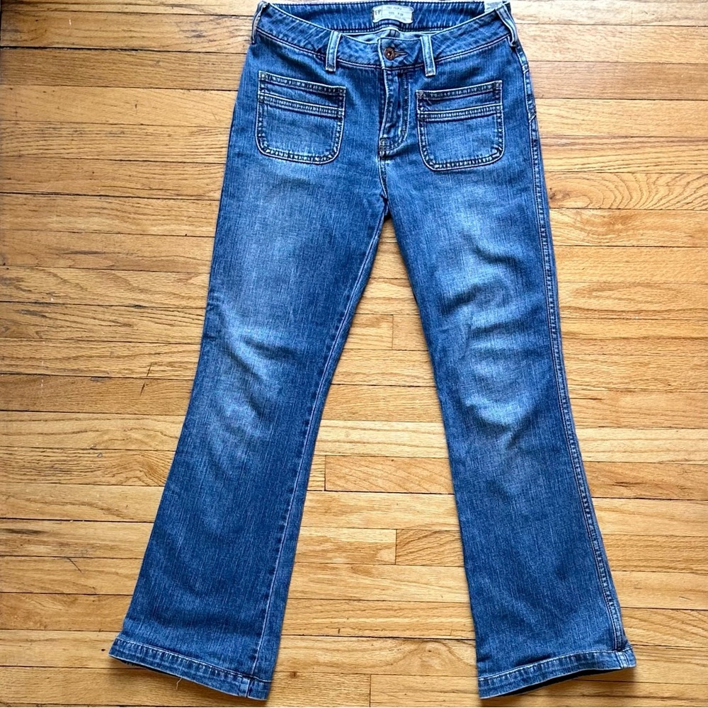 Free People relaxed sailor wide-leg jeans size 25